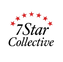 Logo of 7 Star Collective with red stars on a white background